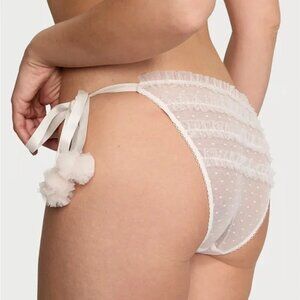 Victoria's Secret TEASE Tulle Ruffle String Bikini